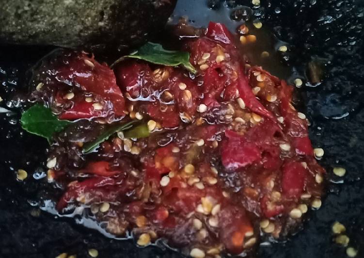 Sambal dadak sunda