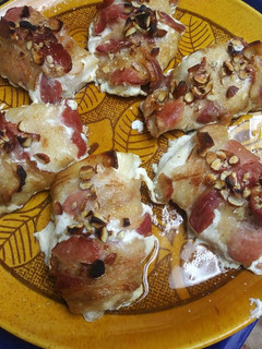 A picture of Bacon Wrapped Haddock.