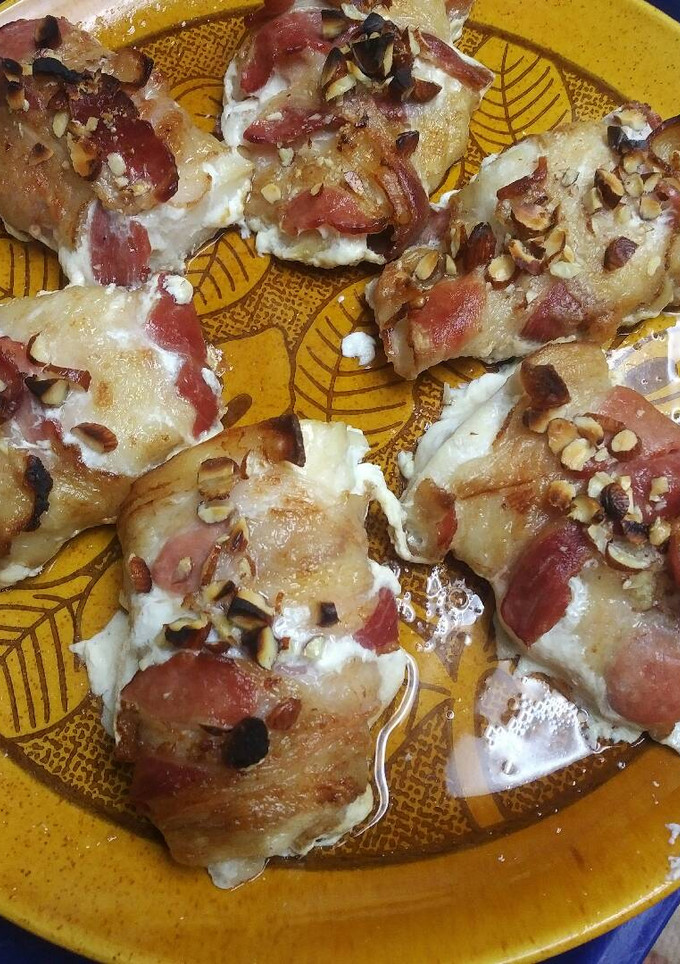 A picture of Bacon Wrapped Haddock.