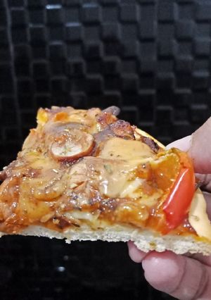Foto resep Pizza ayam ala chomkit