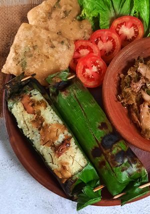 Foto resep Nasi Bakar
