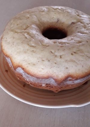 Una foto de Budín de bananas
