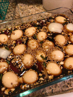A picture of Mayak Quail Eggs.