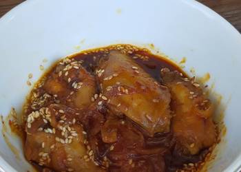 Resep Unik Ayam Goguchang tabur Wijen Enak dan Sehat