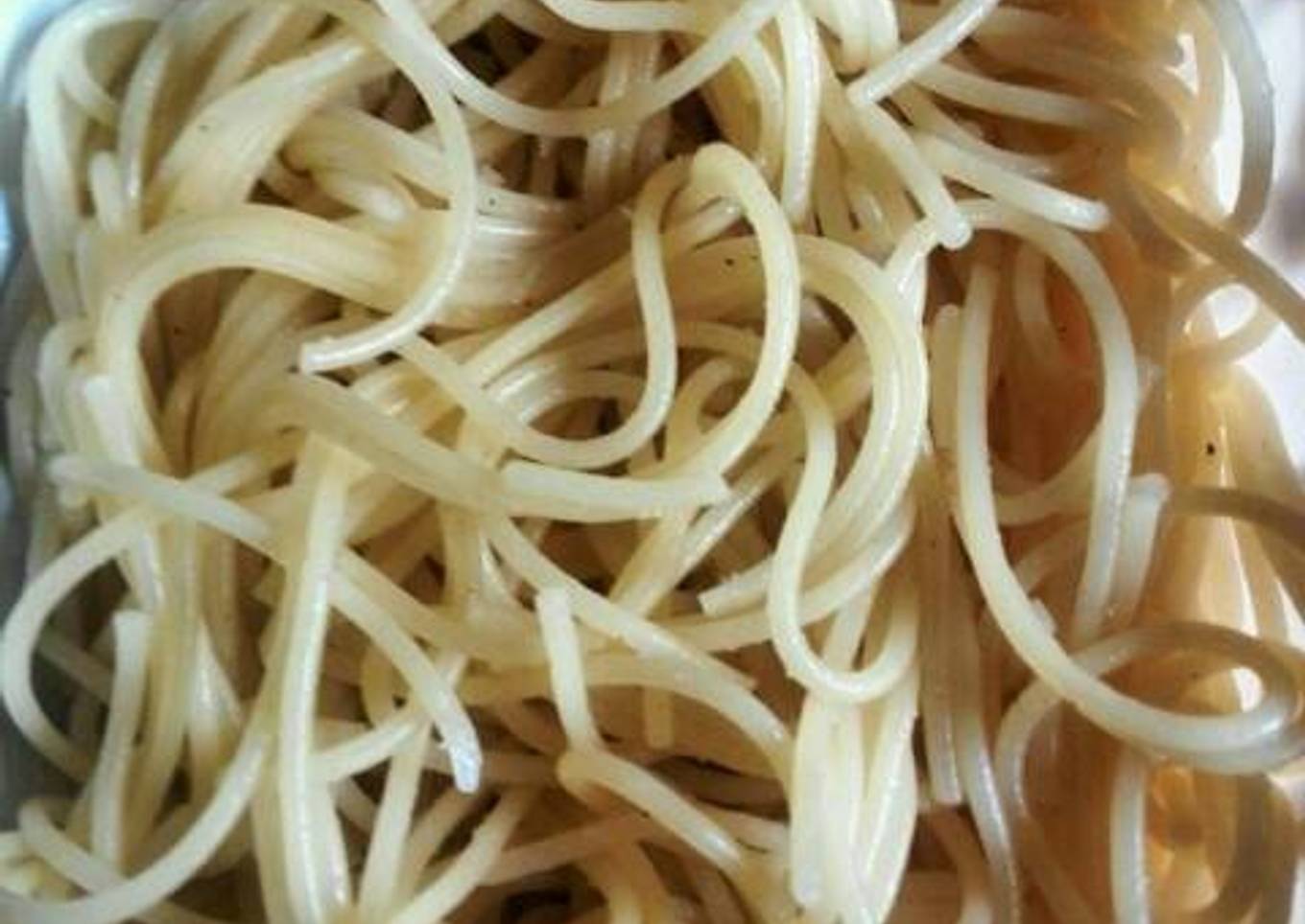 Fried spaghetti