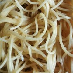 Fried spaghetti A picture of Fried spaghetti.