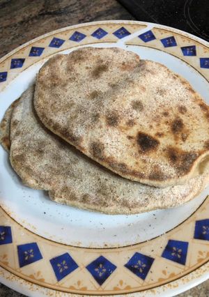 Φωτογραφία της συνταγής Σπιτική πίτα naan