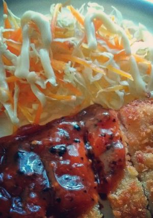 Foto resep Chicken Katsu Saos Backpapper