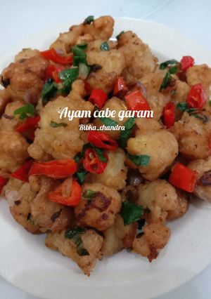 Foto resep Ayam cabe Garam😋