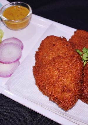 A picture of Kolkata Style Fowl Cutlet.