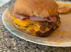 O poză a rețetei Smashed burger.