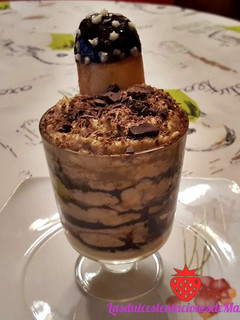 Una foto de Mousse de Tiramisú