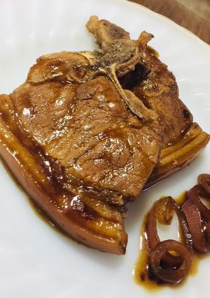 A picture of Easy Kalamansi Soy Pork Chops.