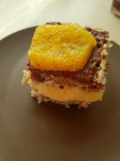 Mákos-narancsos szelet recept fotója