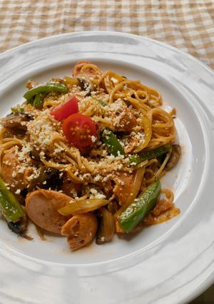 Foto resep Spaghetti Napolitan