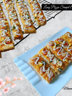 Foto resep Long Pizza Simpel Ekonomis
