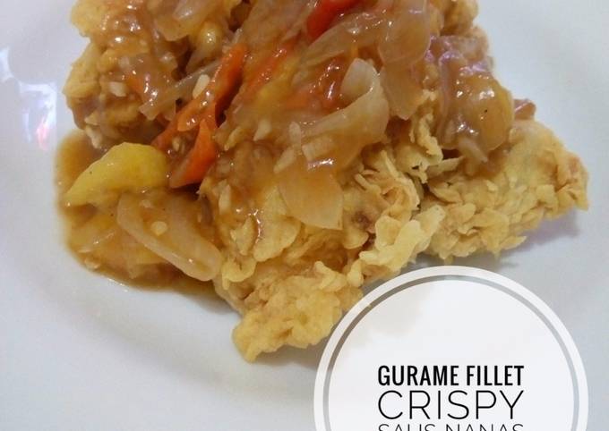Wajib coba! Bagaimana cara memasak Gurame fillet crispy saus nanas yang sesuai selera