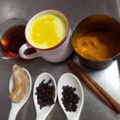 A picture of Healthy Golden milk paste.
