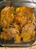Cordero al horno estilo árabe
