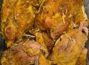 Una foto de Cordero al horno estilo árabe
