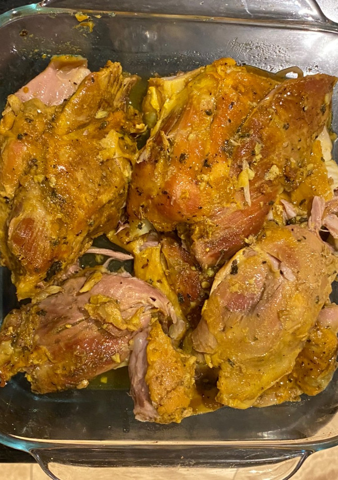 Una foto de Cordero al horno estilo árabe