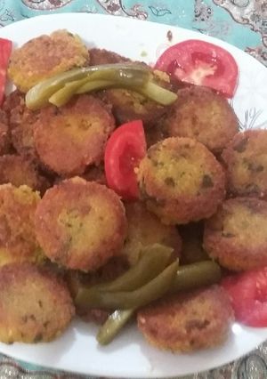عکسی از دستور فلافل ترد و خوشمزه