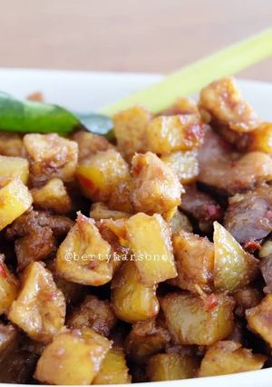 Foto resep Sambel goreng ati rempela tahu tempe kentang