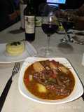 Carne a la olla al Malbec Jalapeño con Risotto