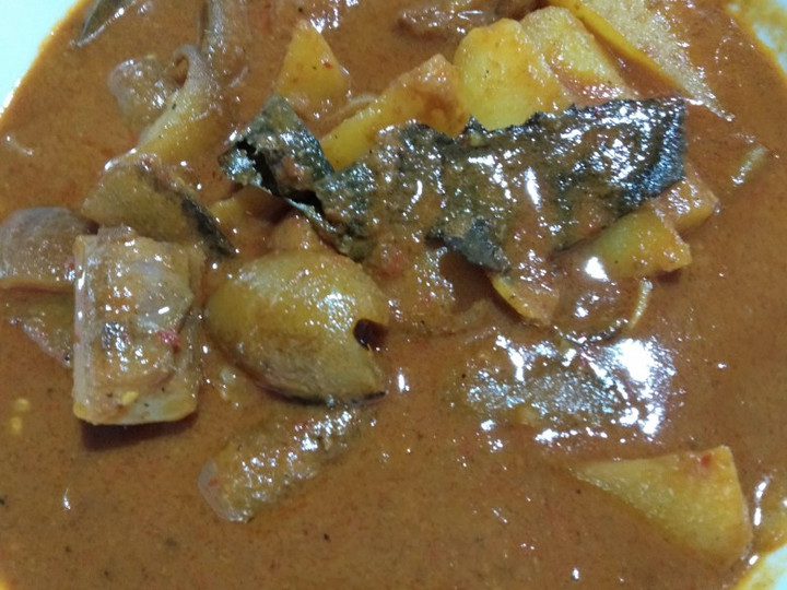 Resep: 16. Rendang kikil plus kentang mantul Enak Terbaru