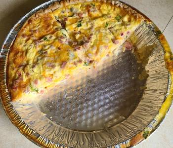 Unique Recipe Ham and cheese quiche Delicious Nutritious