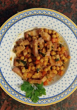 Una foto de Macuca de garbanzos