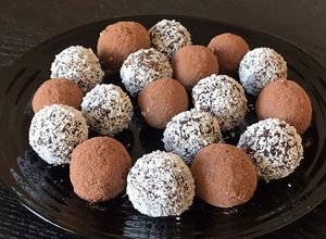 Foto de Trufas de Coco e Cacau