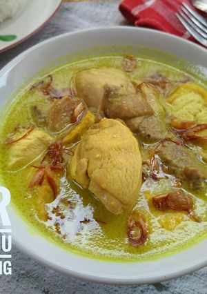Foto resep Opor ayam & tahu bumbu kuning (#Bandung_recookConySeptiani)