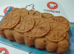 Una foto de Budín de limón, panela y chocolate
