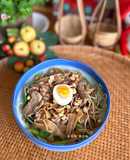 Bánh Đa Đỏ Trộn Thịt Bò
