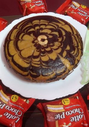 মার্বেল কেক রেসিপি (marblecake recipe in Bengali) রেসিপির প্রধান ছবি