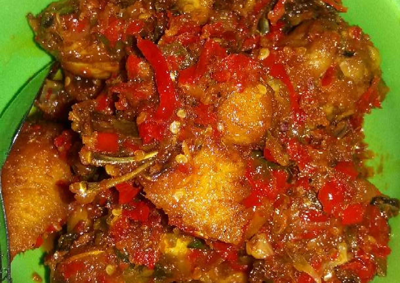 Ayam Balado (cabe merah vs rawit)