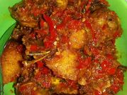 Gambar ayam cabe merah