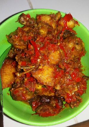 Foto resep Ayam Balado (cabe merah vs rawit)