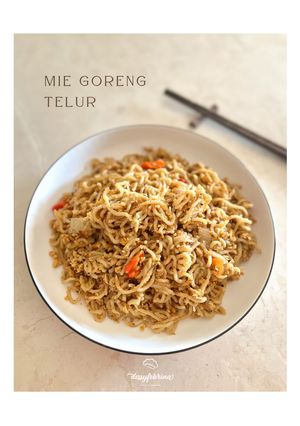 Foto resep Mie Goreng Telur Sederhana