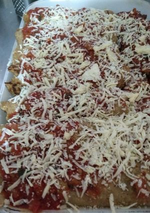 Una foto de Relleno para canelones de espinacas y cerdo