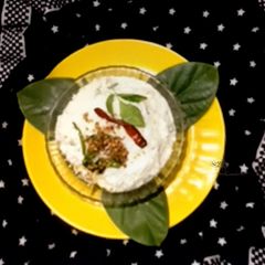 A picture of Tadka Curd rice.