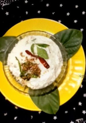 A picture of Tadka Curd rice.