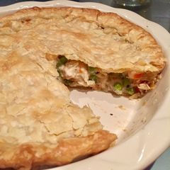 A picture of Uncle Paul's Famous Chicken Pot Pie.