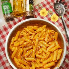 Penne Al Aarabiatta A picture of Penne Al Aarabiatta.