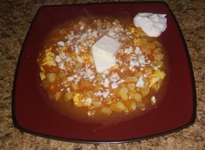 Una foto de Papas sencillas para el desayuno