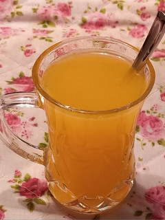 عکسی از دستور شربت عرق کاسنی و انبه
