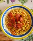 Porotos con rienda