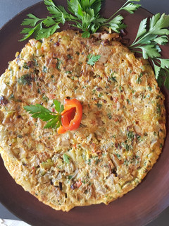 Una foto de Tortilla de vegetales