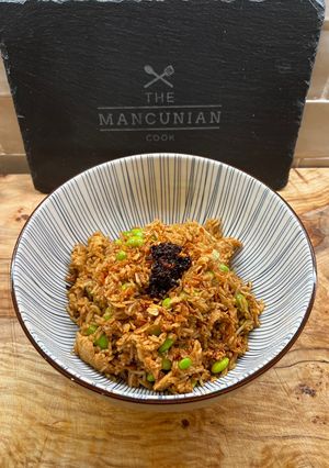 A picture of Chicken Fried Rice.